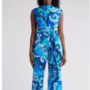 Sleeveless Matte Jersey Jumpsuit DONNA MORGAN FOR MAGGY Size 14
